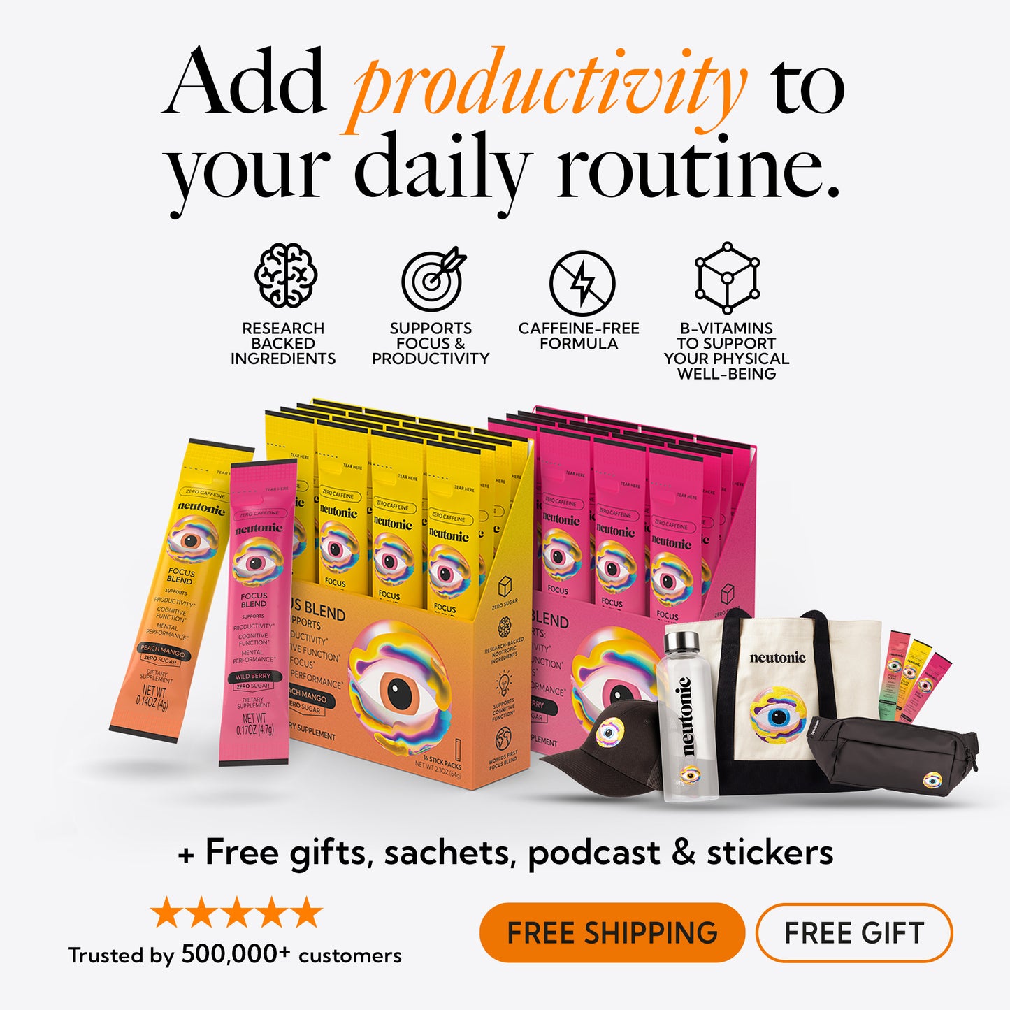 32 Stick Pack Offer + Free Gifts