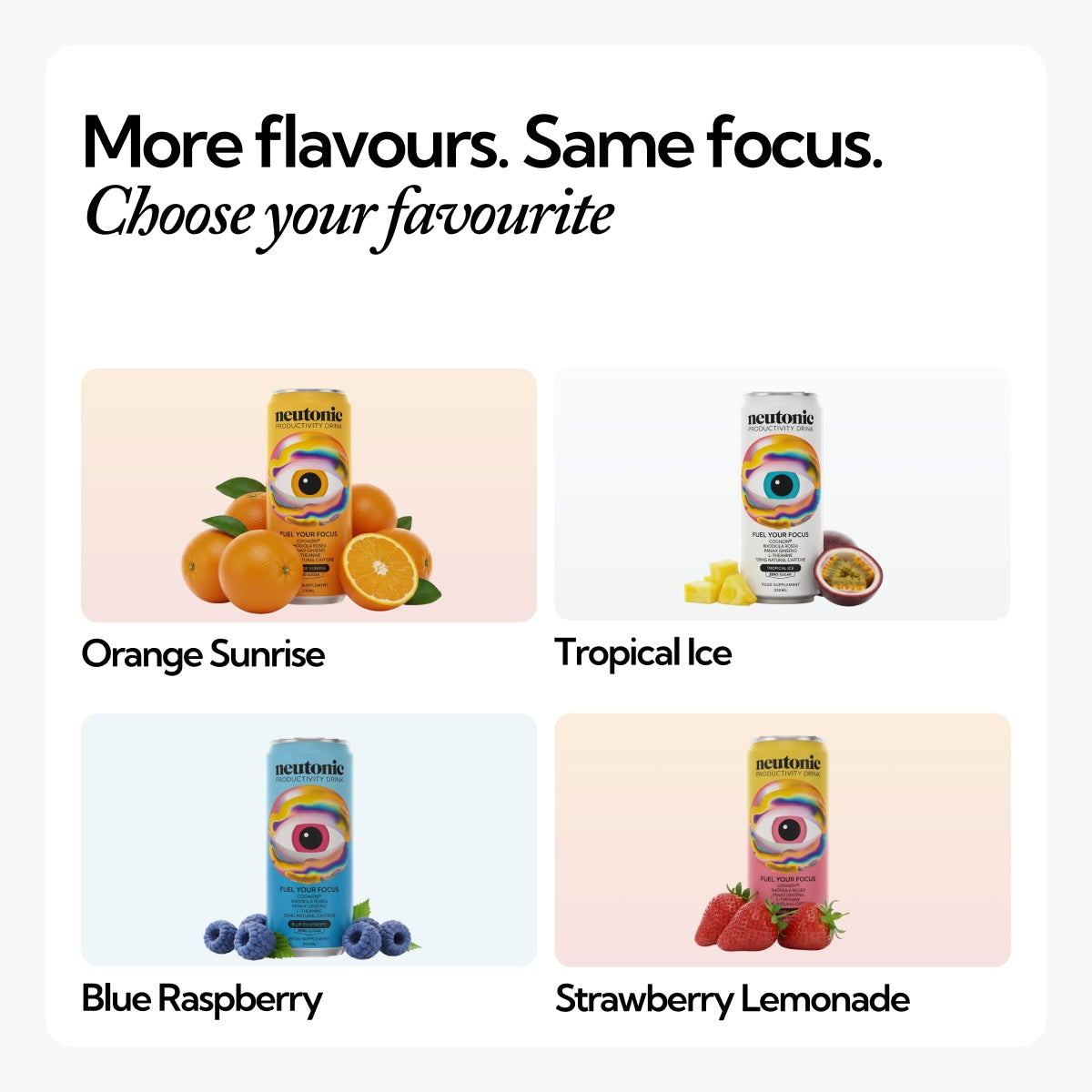 Productivity Drink - 12 Cans