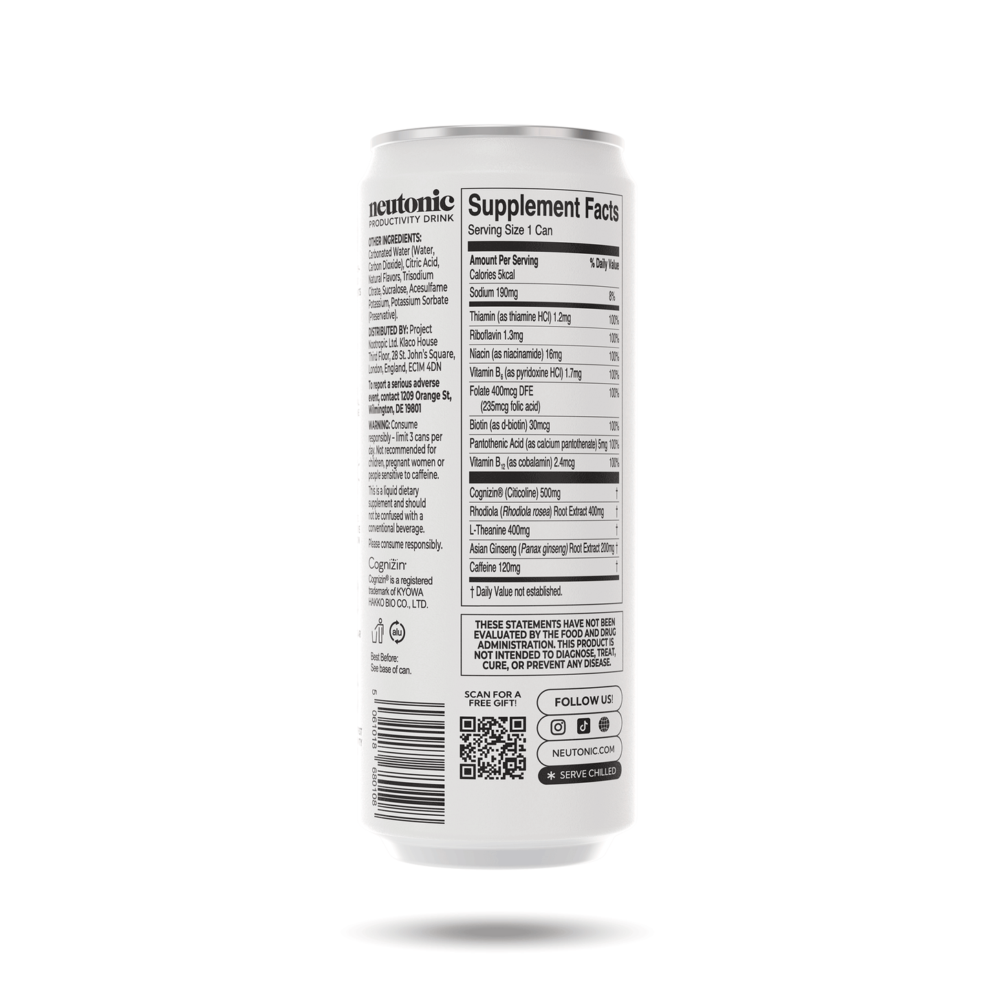 Neutonic Supplement Facts