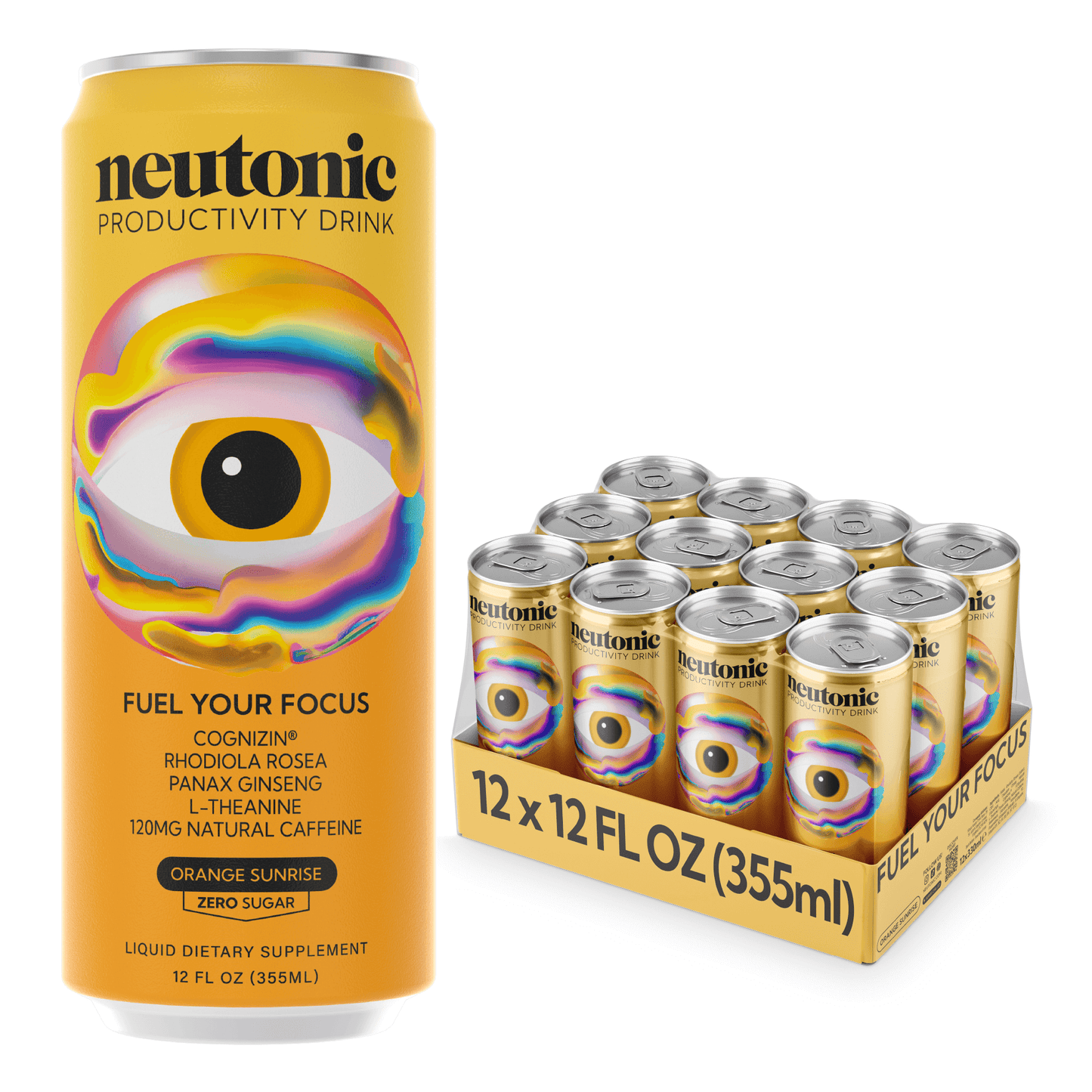 Neutonic Productivity Drink - Orange Sunrise 12 case