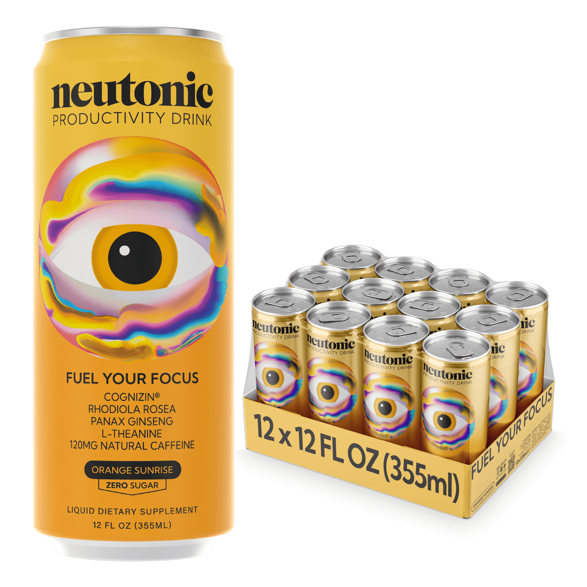 Neutonic Productivity Drink - Orange Sunrise 12 case