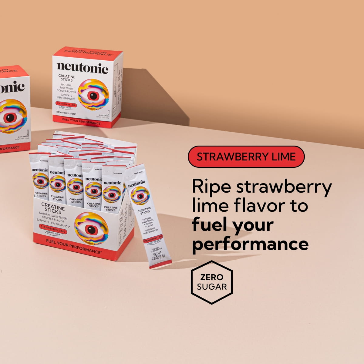 Creatine Sticks - Strawberry Lime