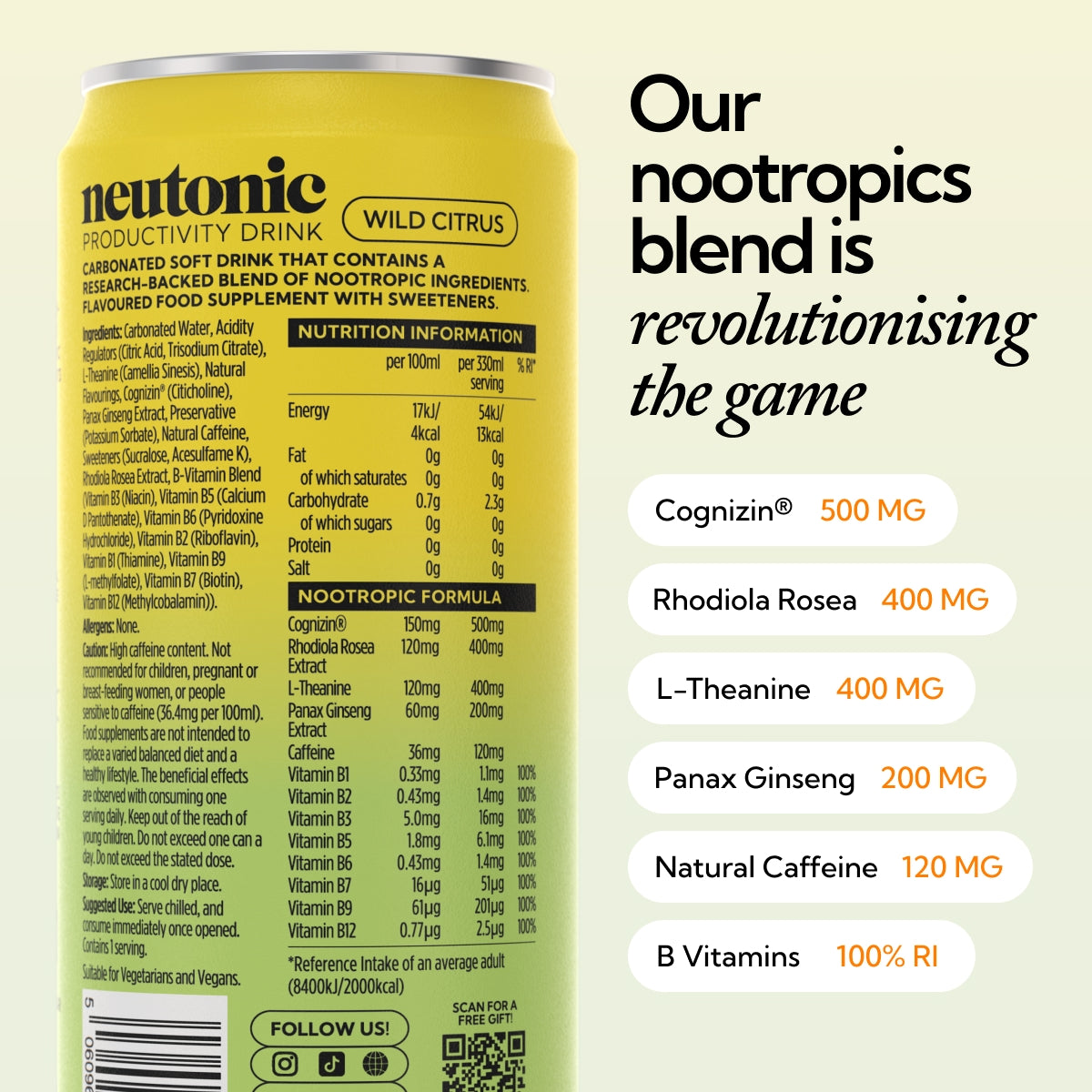 Productivity Drink - Wild Citrus