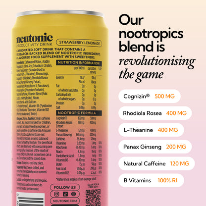 Productivity Drink - 12 Cans