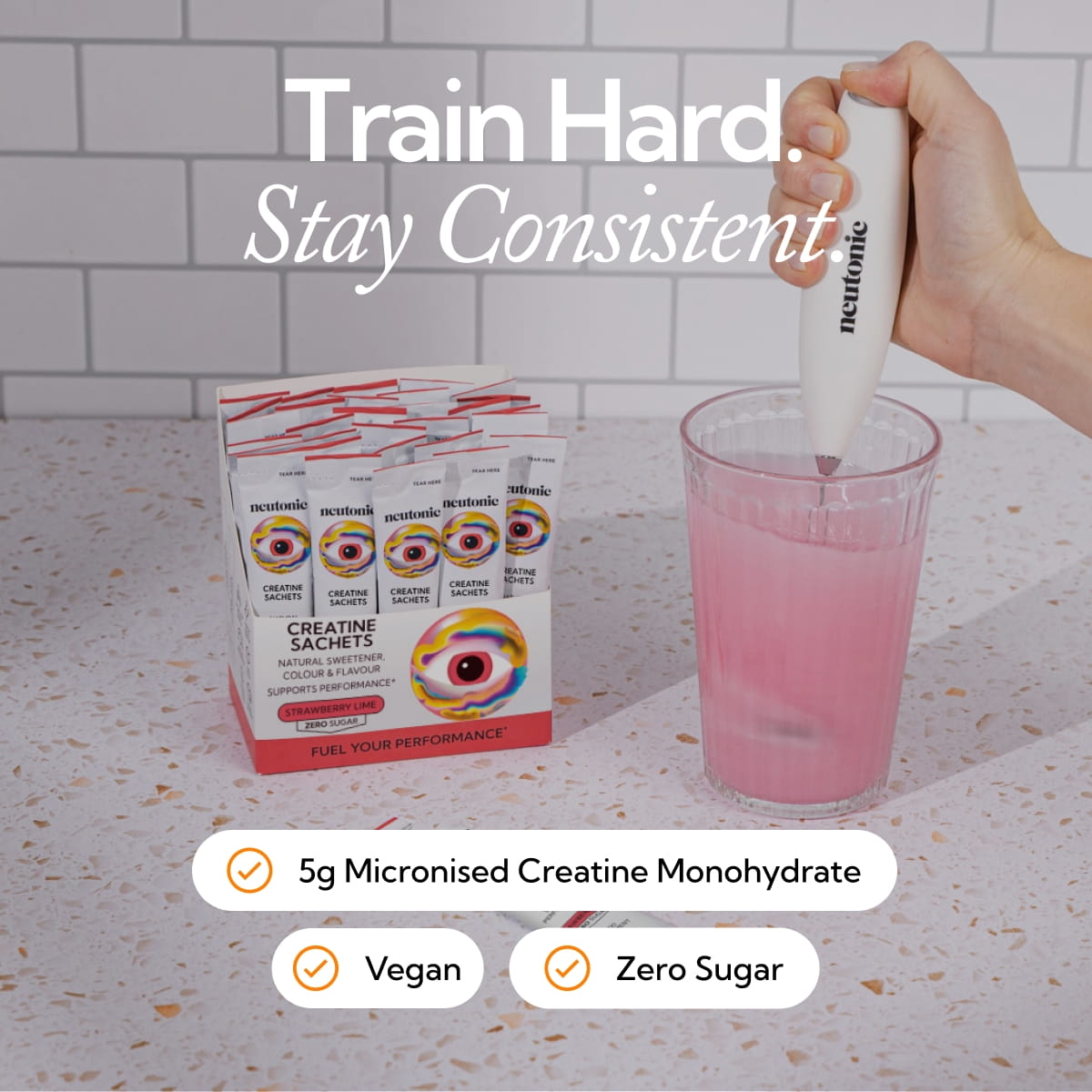 Creatine Sachets - Strawberry Lime