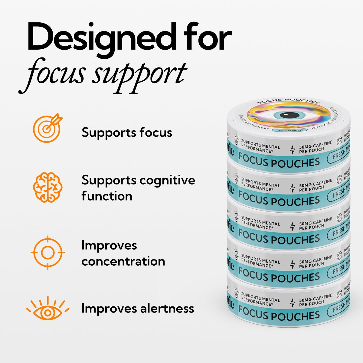Focus Pouch Single - Fresh Mint