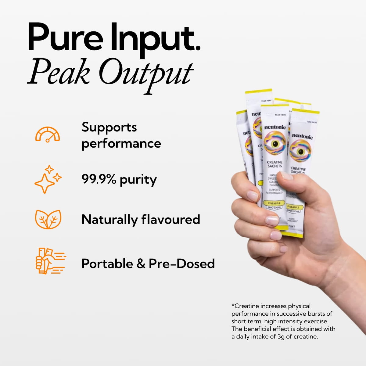 Creatine Sachets - Pineapple (7 Pack)