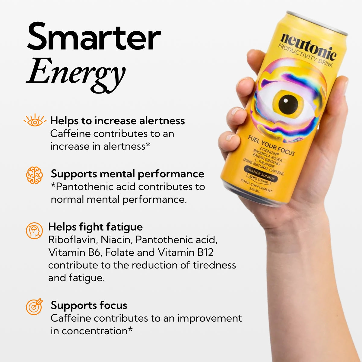 Productivity Drink - 12 Cans