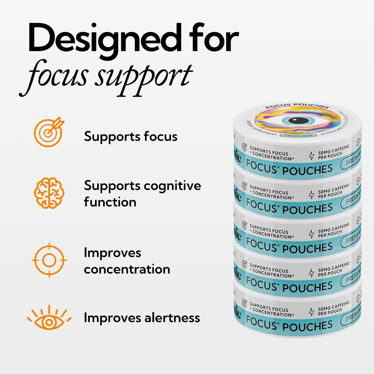 Focus Pouches - Fresh Mint [US]