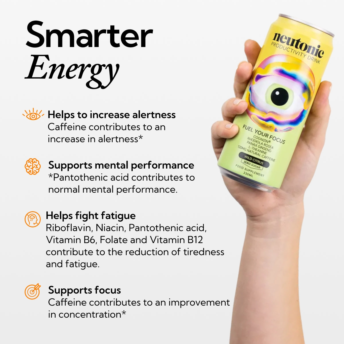 Productivity Drink - 12 Cans