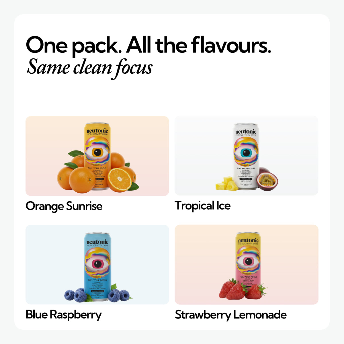 Mixed Flavours - 12 Cans