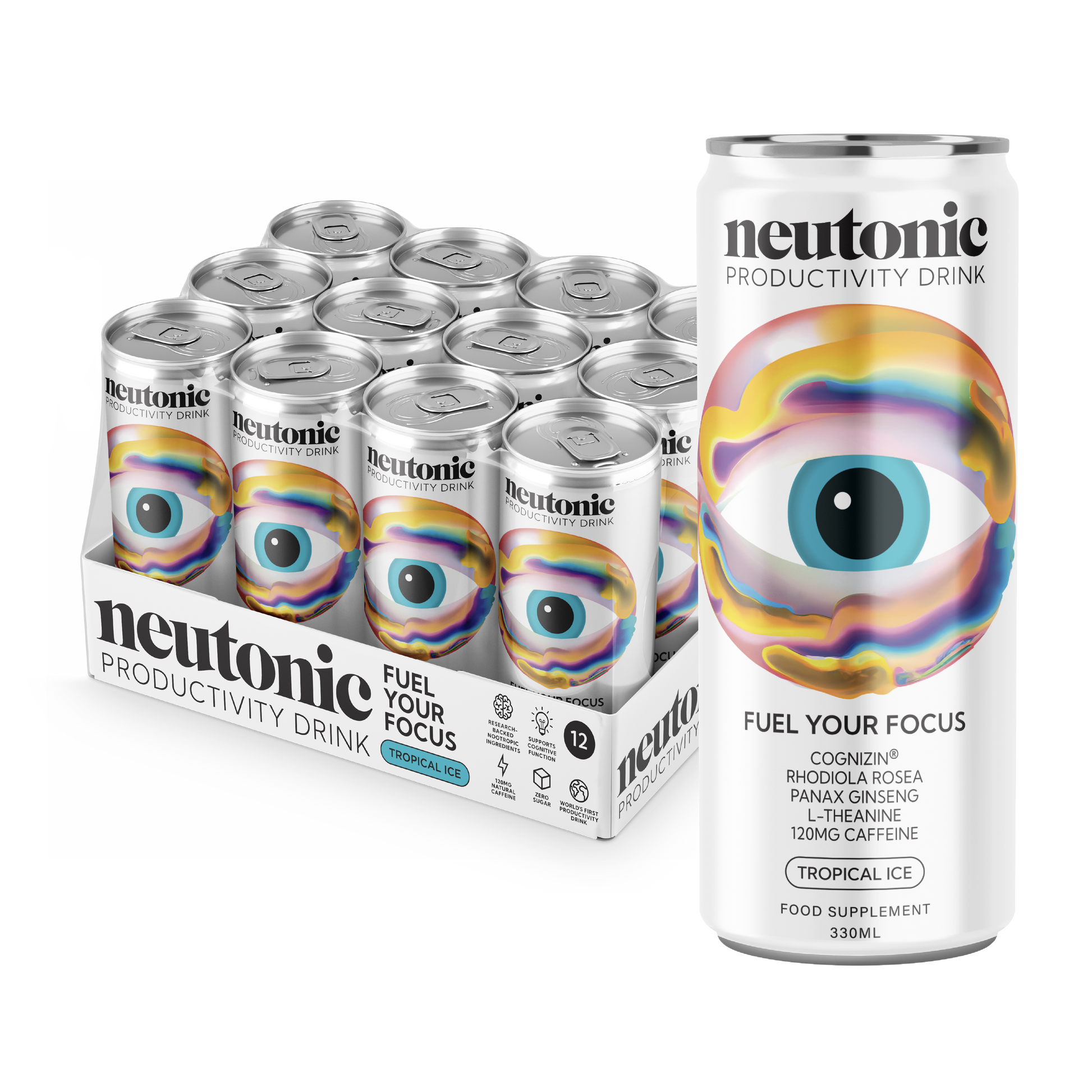 Neutonic Productivity Drink - Tropical Ice 12 case