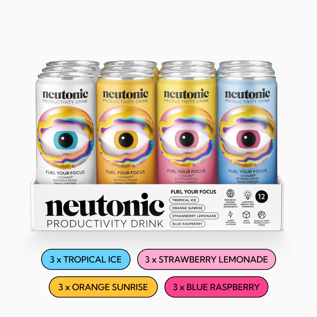 Mixed Flavours - 12 Cans