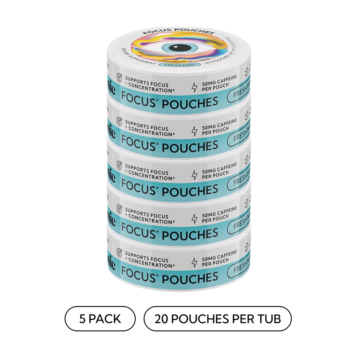 Focus Pouches - Fresh Mint [US]
