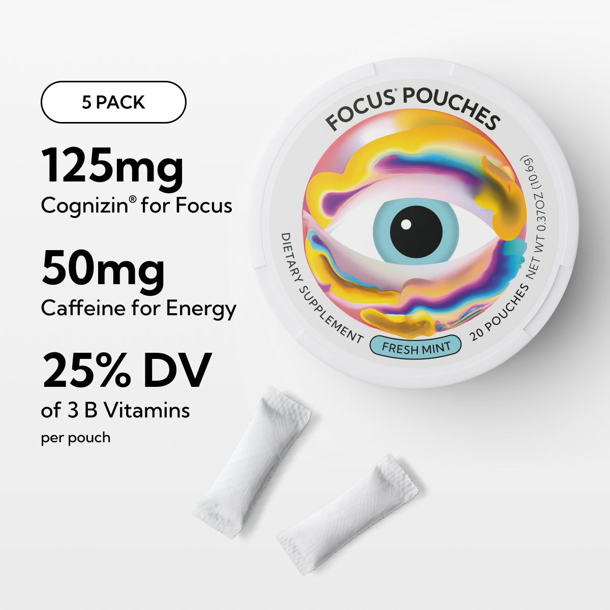 Focus Pouches - Fresh Mint [US]