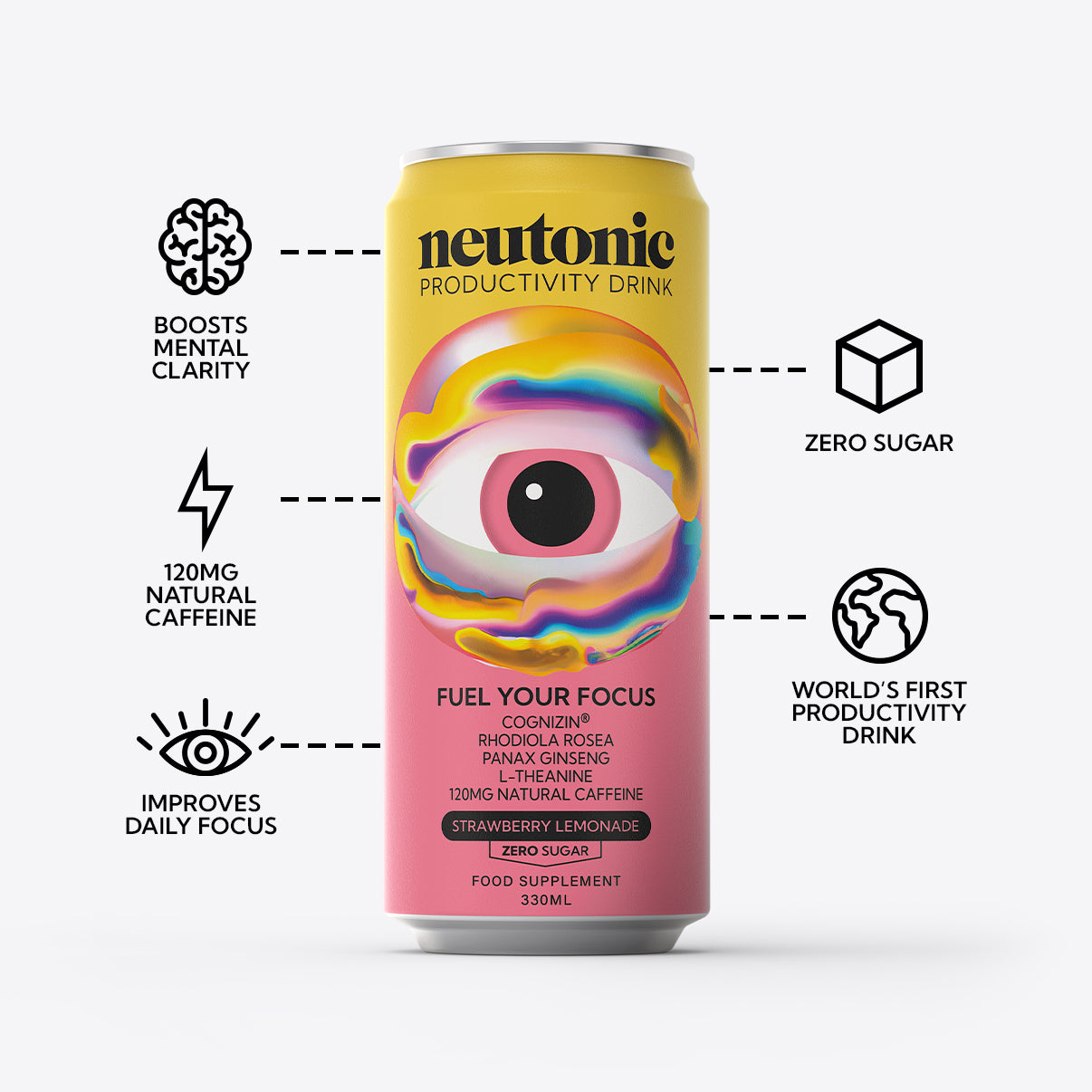 Strawberry Lemonade - 12 Cans