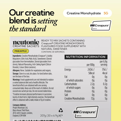 Creatine Sachets - 30 Count