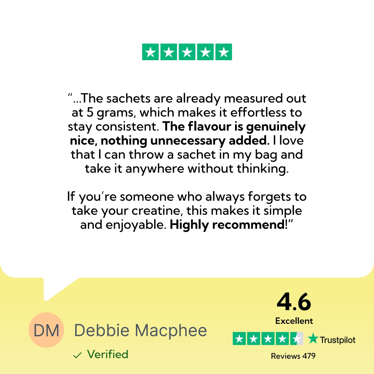 Creatine Sachets - 30 Count