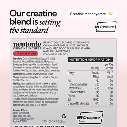 Creatine Sachets - 30 Count
