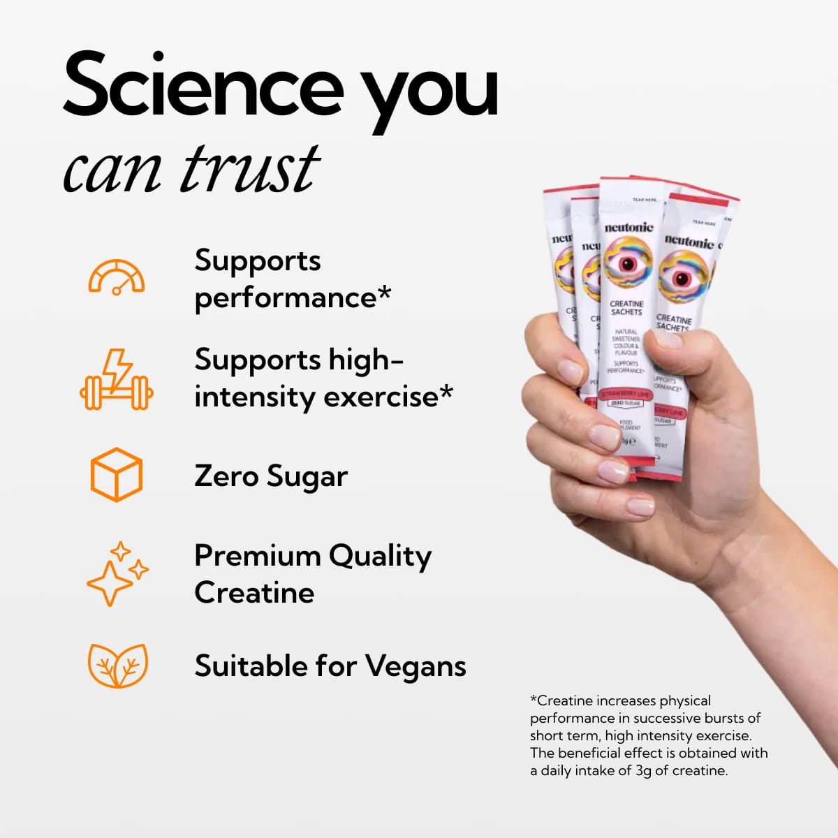 Creatine Sachets - 30 Count