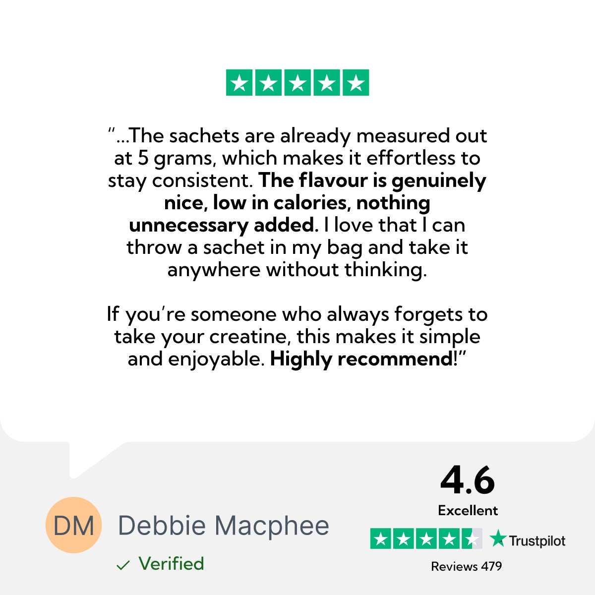 Creatine Sachets - 30 Count