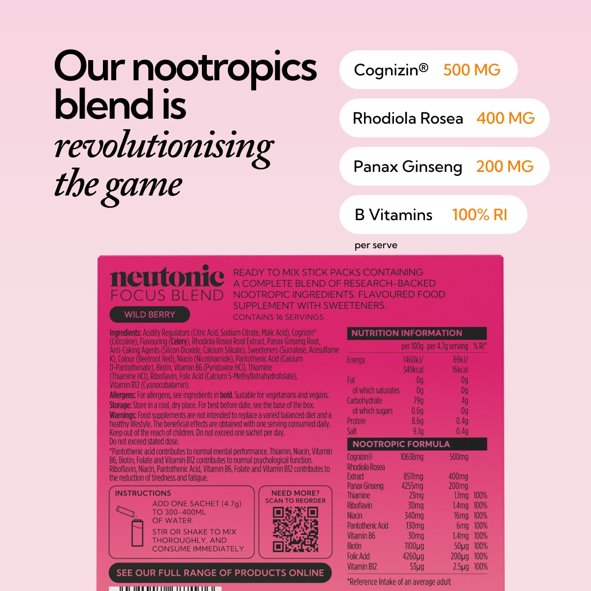 Focus Blend - Wild Berry