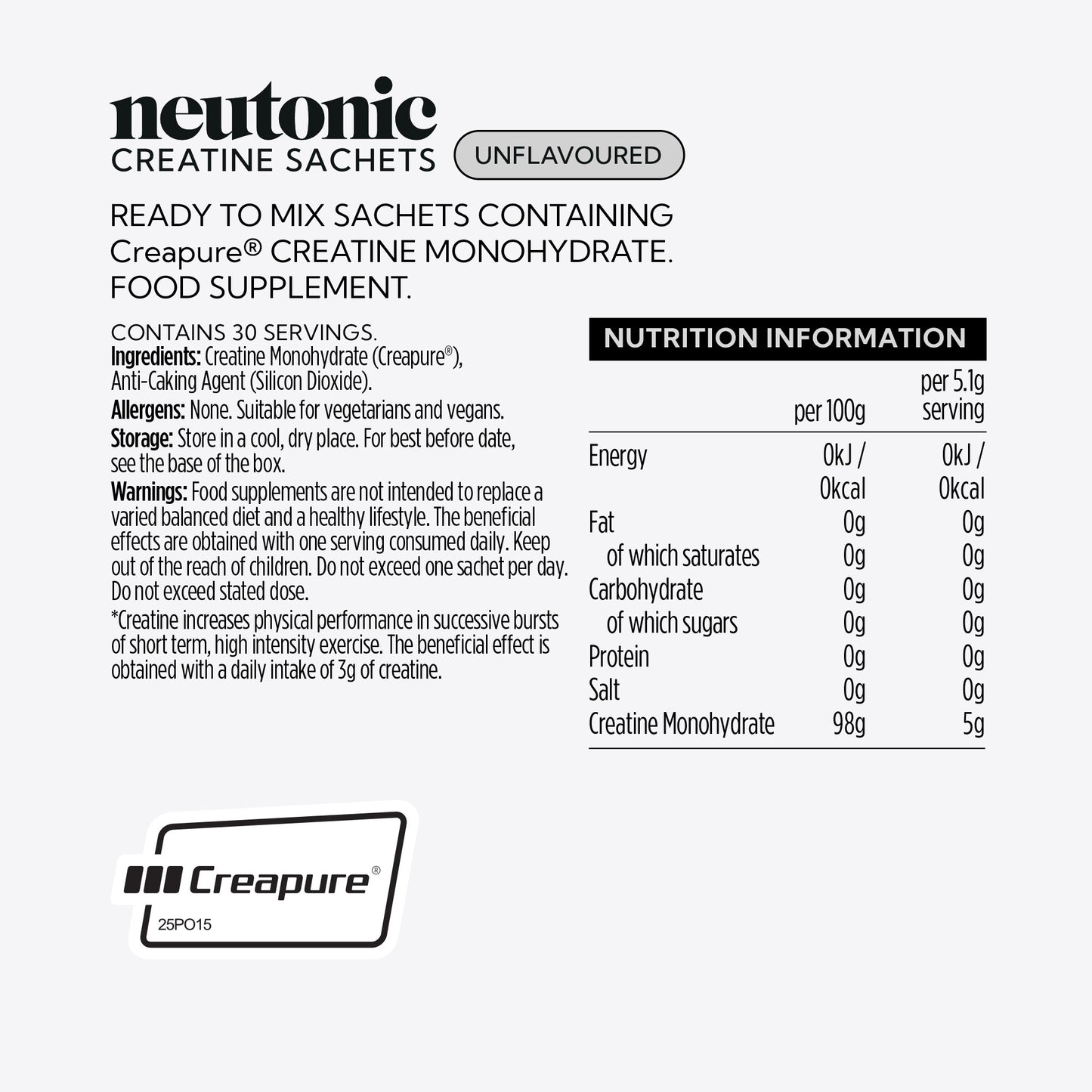 Creatine Sachets - 30 Count