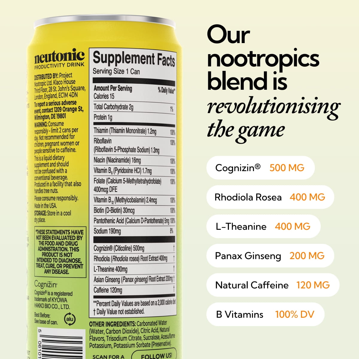 Productivity Drink - Wild Citrus
