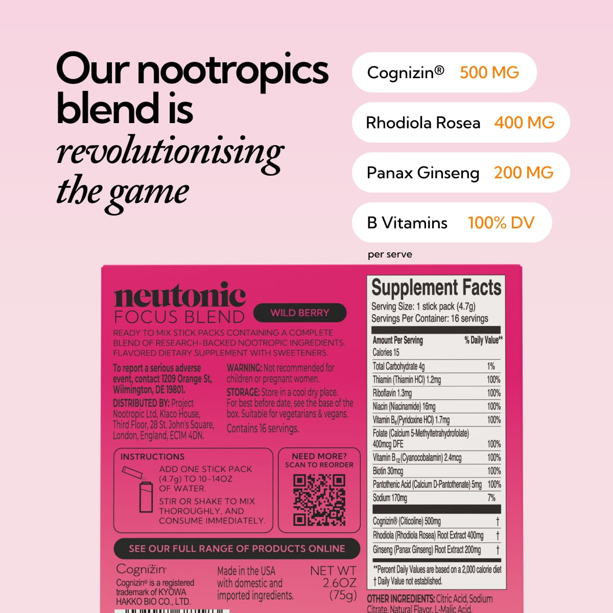Focus Blend - Wild Berry