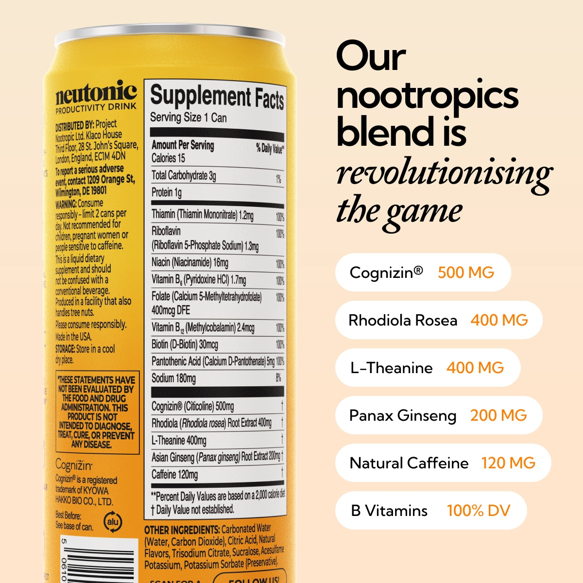 Productivity Drink - Mixed Flavors