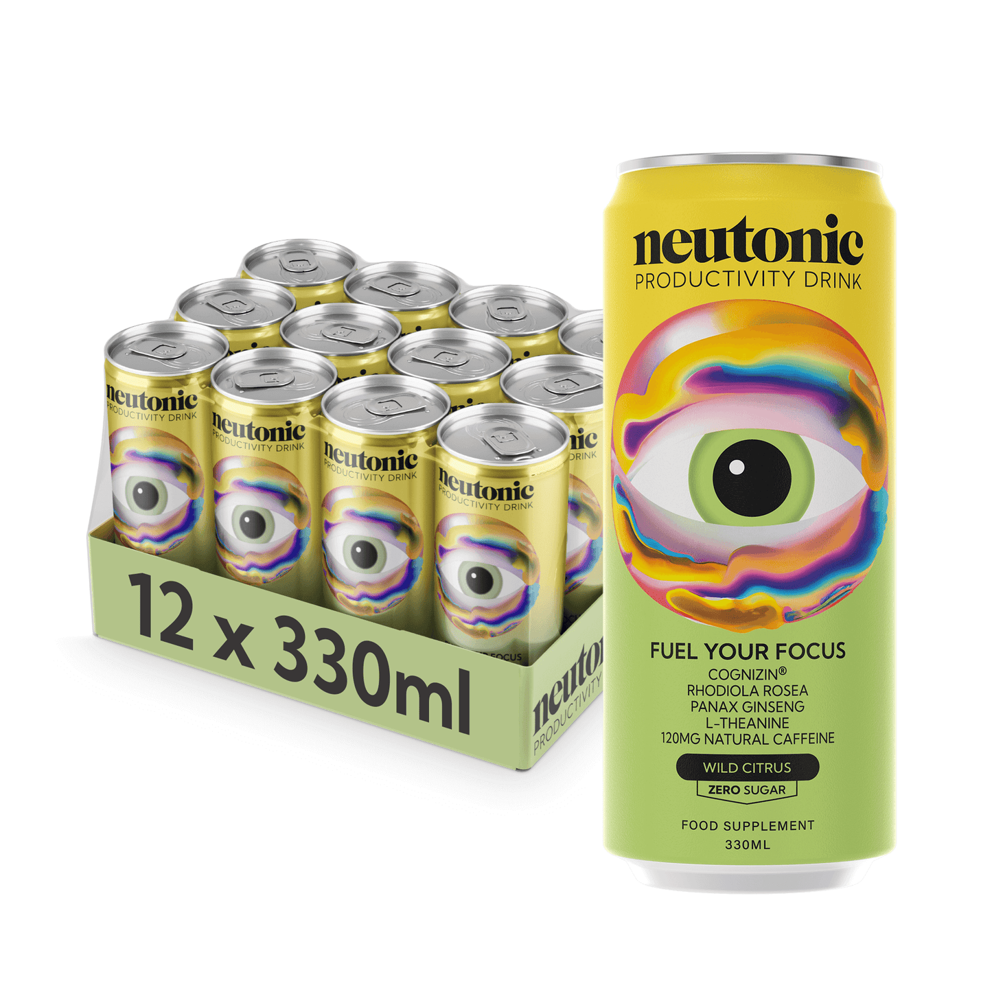 Neutonic Productivity Drink - Wild Citrus 12 case