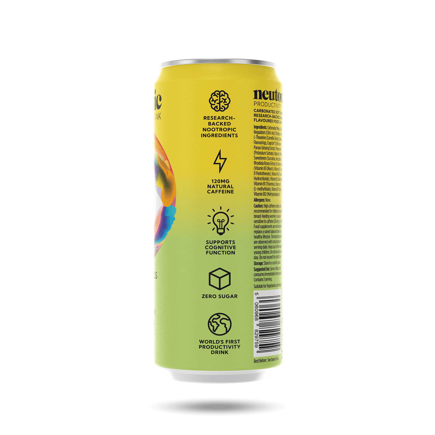Neutonic Productivity Drink - Wild Citrus can